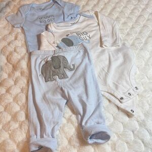 Baby Elephant Outfit Set